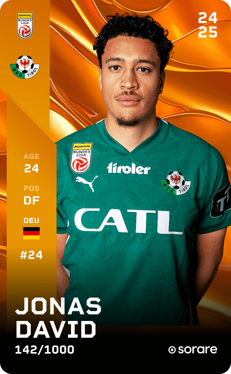 Jonas David 2024-25 • Limited 142/1000