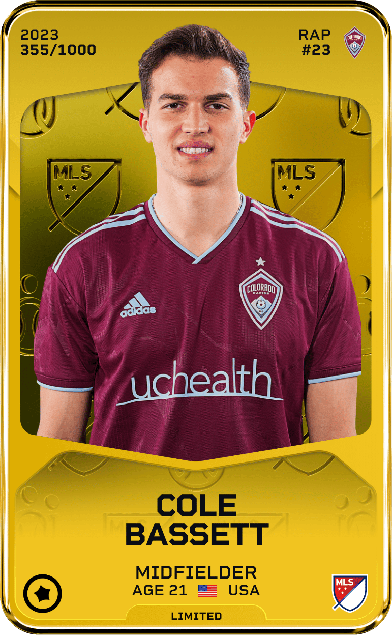Cole Bassett 2023-24 • Limited 355/1000