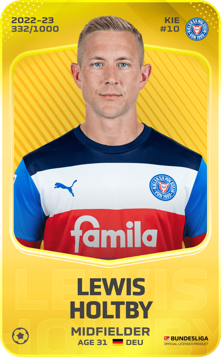 Lewis Holtby 2022-23 • Limited 332/1000