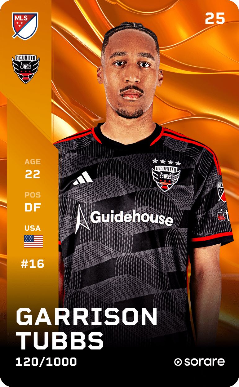 Garrison Tubbs 2025-26 • Limited 120/1000