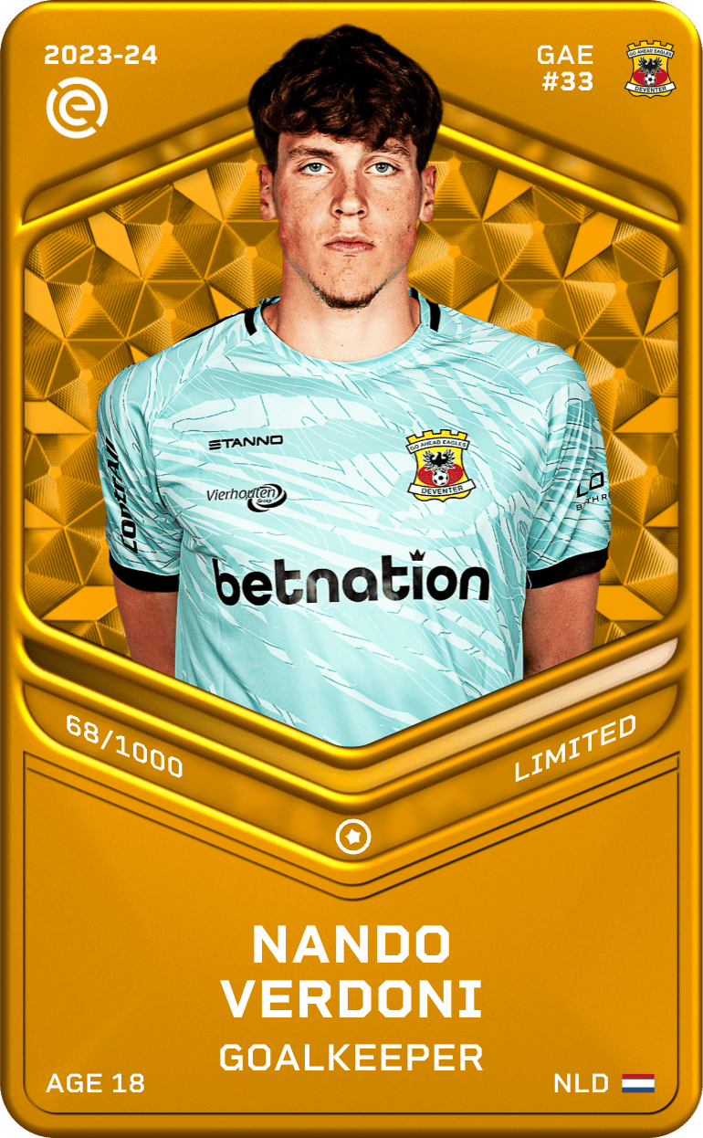 Nando Verdoni 2023-24 • Limited 68/1000