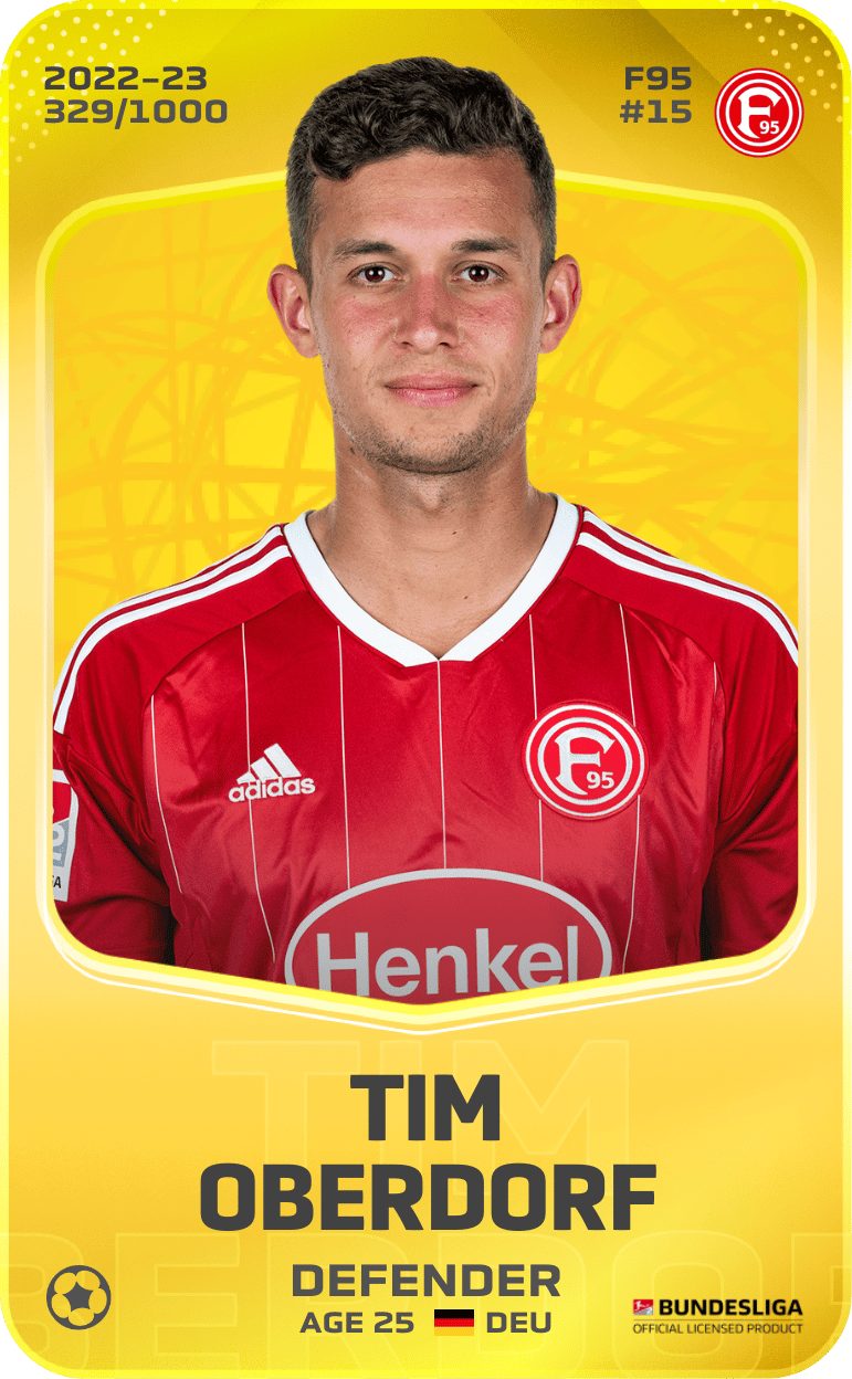 Tim Oberdorf 2022-23 • Limited 329/1000