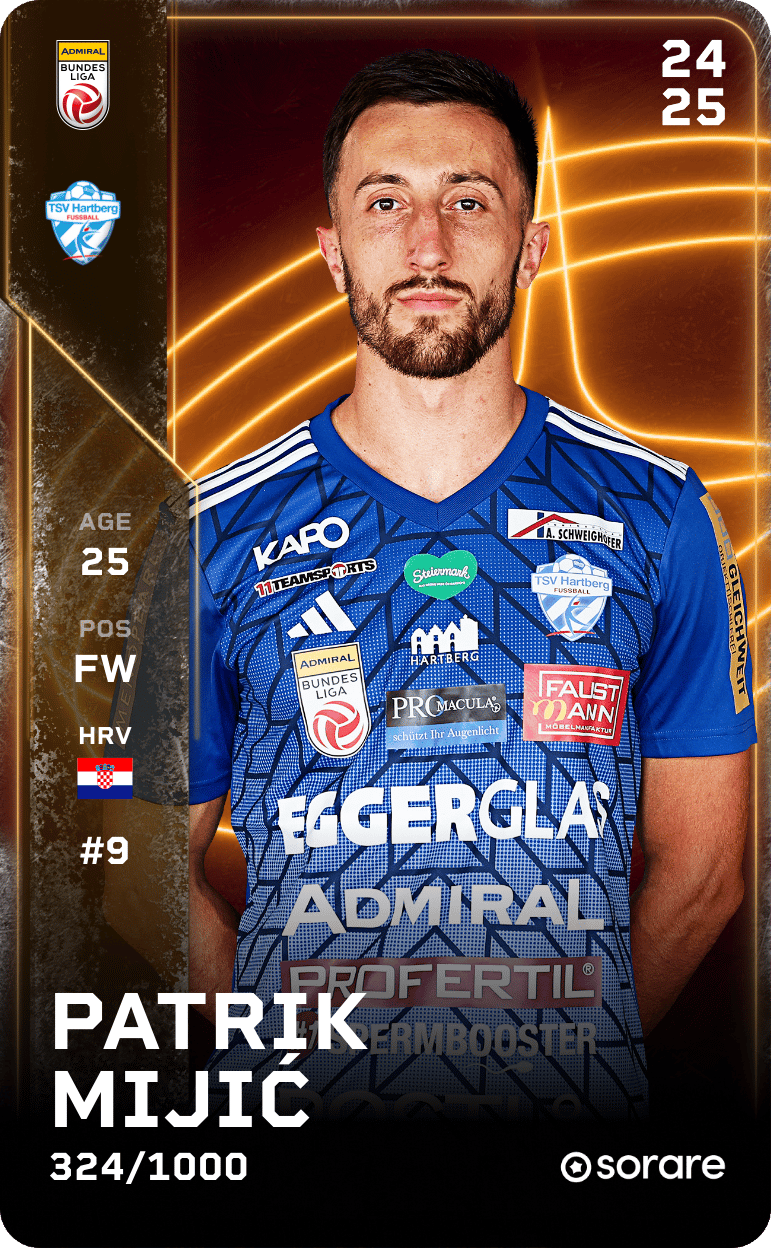 Patrik Mijić 2024-25 • Limited 324/1000