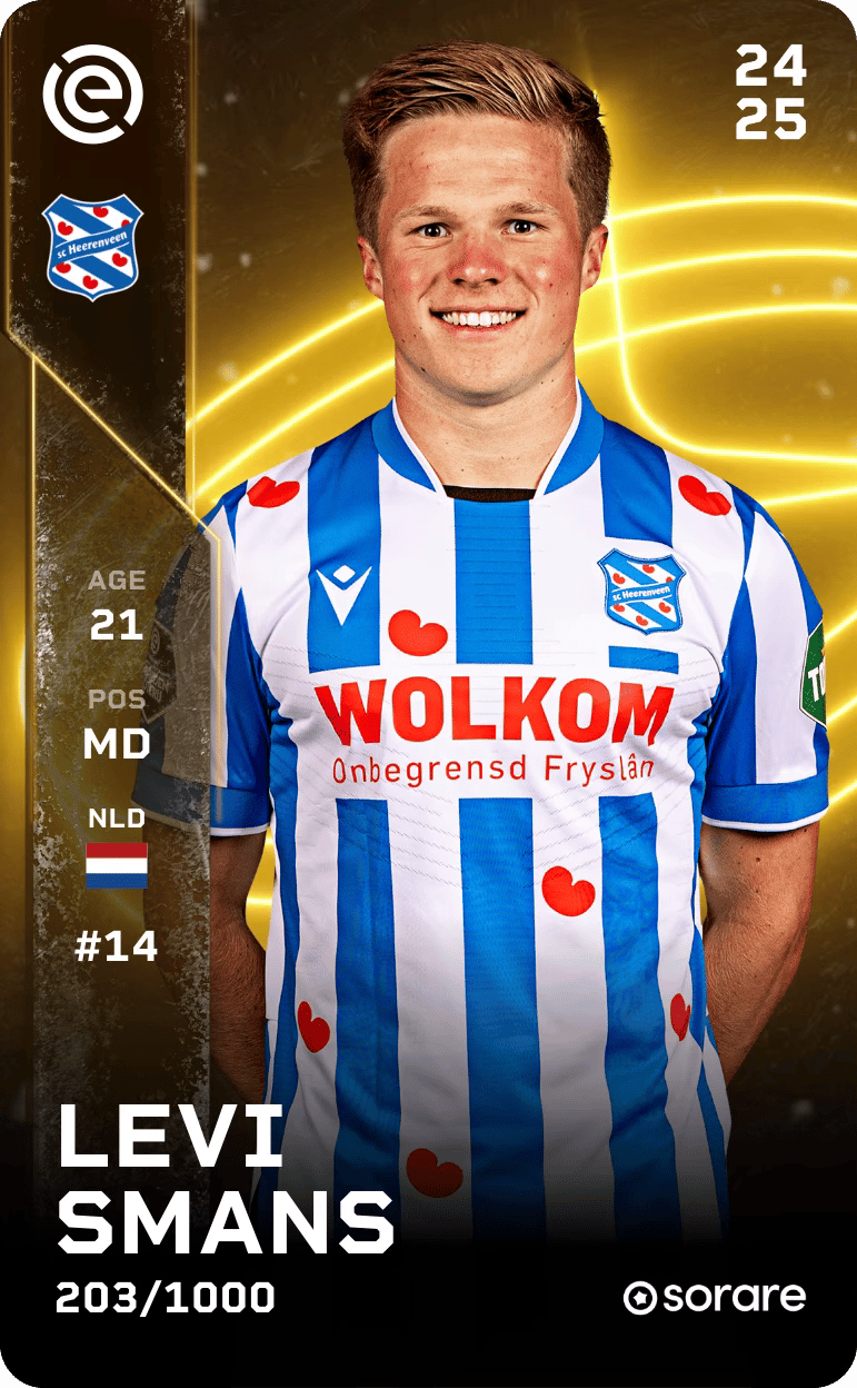 Levi Smans 2024-25 • Limited 203/1000