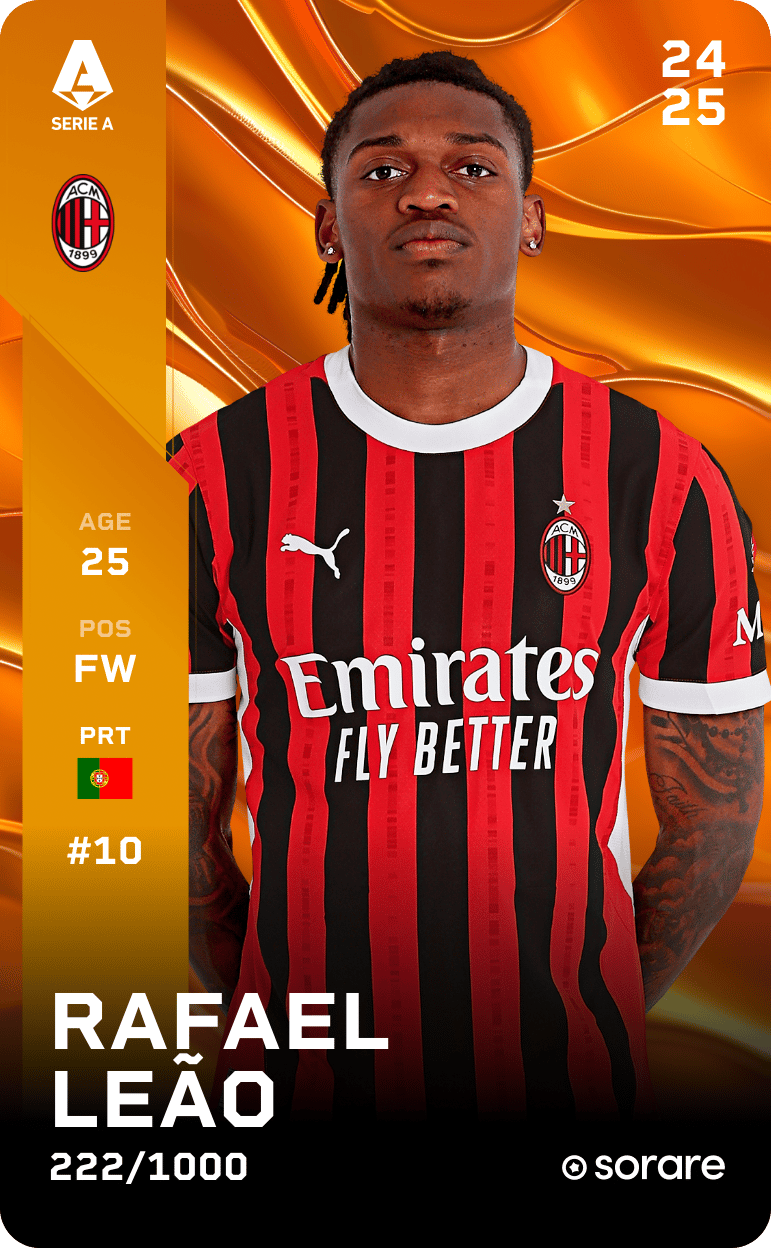 Rafael Leão 2024-25 • Limited 222/1000