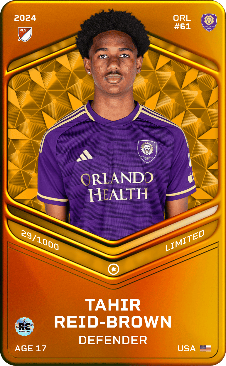 Tahir Reid-Brown 2024-25 • Limited 29/1000