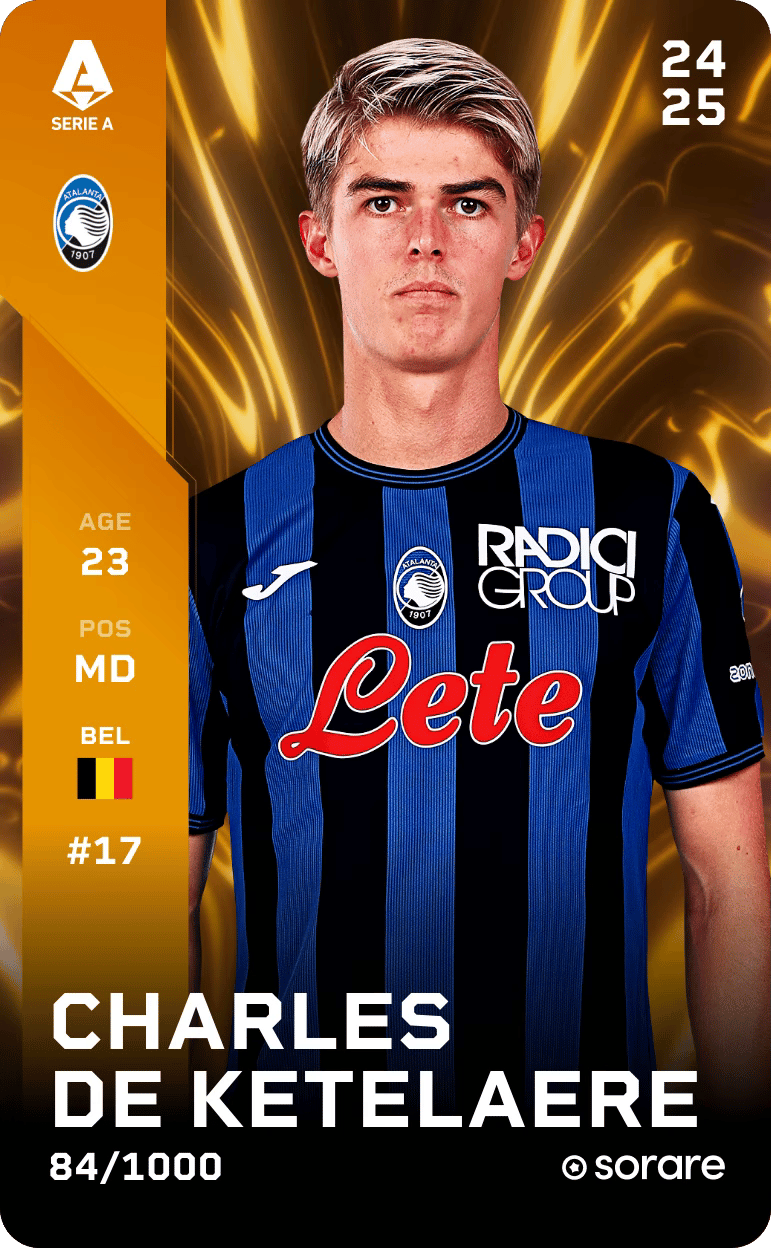 Charles De Ketelaere 2024-25 • Limited 84/1000