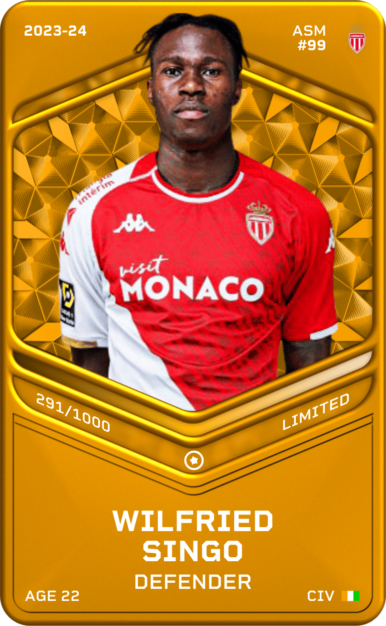 Wilfried Singo 2023-24 • Limited 291/1000