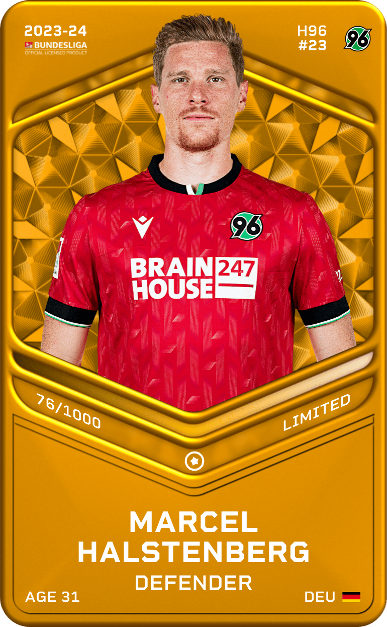 Marcel Halstenberg 2023-24 • Limited 76/1000