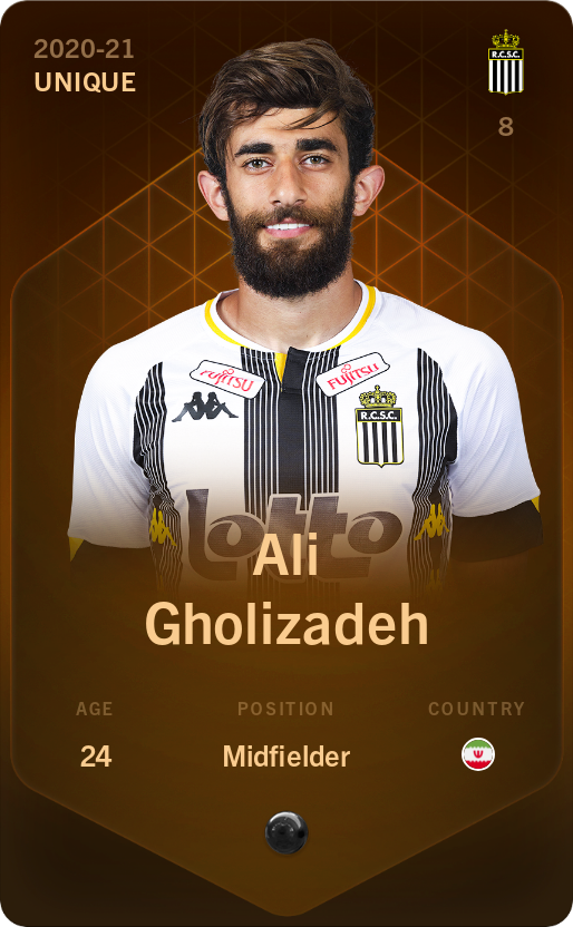 Sorare - Sorare Official - Ali Gholizadeh 2020-21 • Unique - NFT # 21124140894051605523402558968564371060952948760984215688863772599379932845016