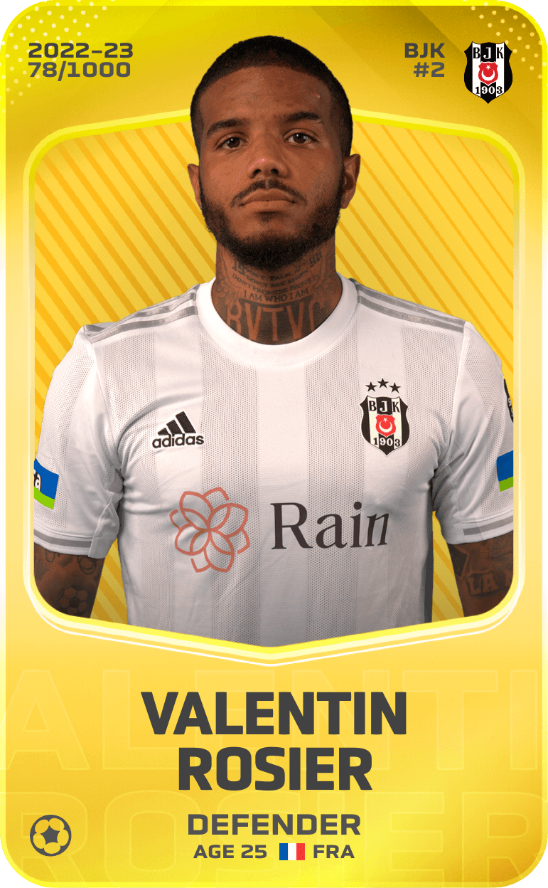 Valentin Rosier 2022-23 • Limited 78/1000