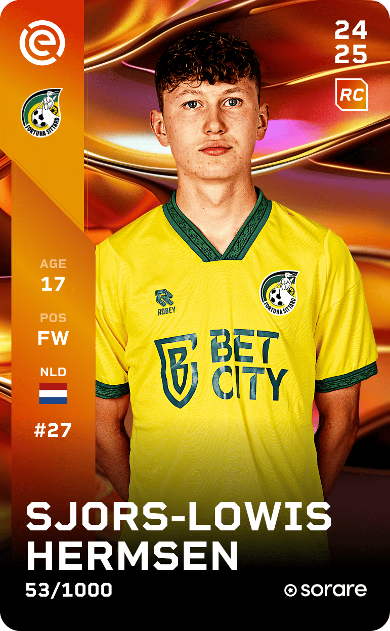 Sjors-Lowis Hermsen 2024-25 • Limited 53/1000