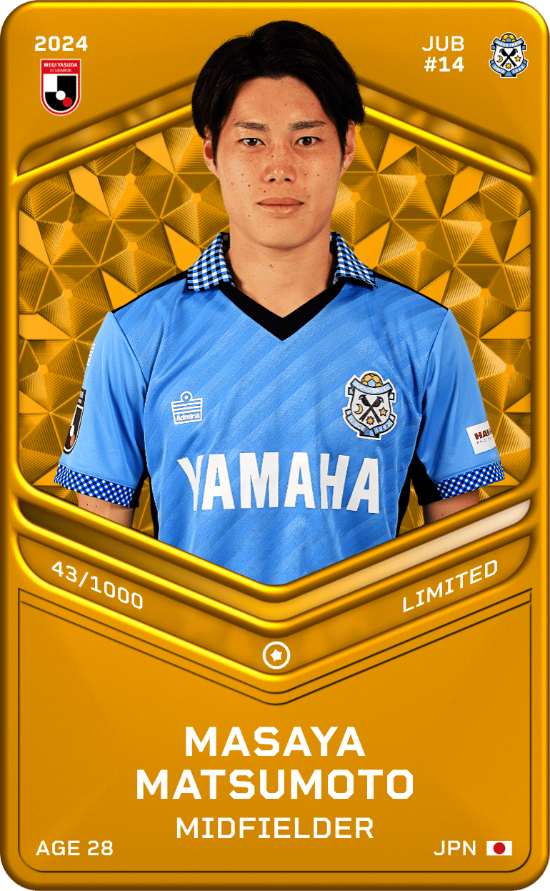 Masaya Matsumoto 2024-25 • Limited 43/1000