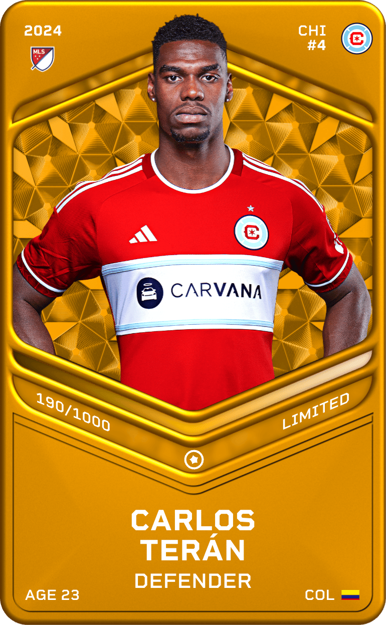 Carlos Terán 2024-25 • Limited 190/1000