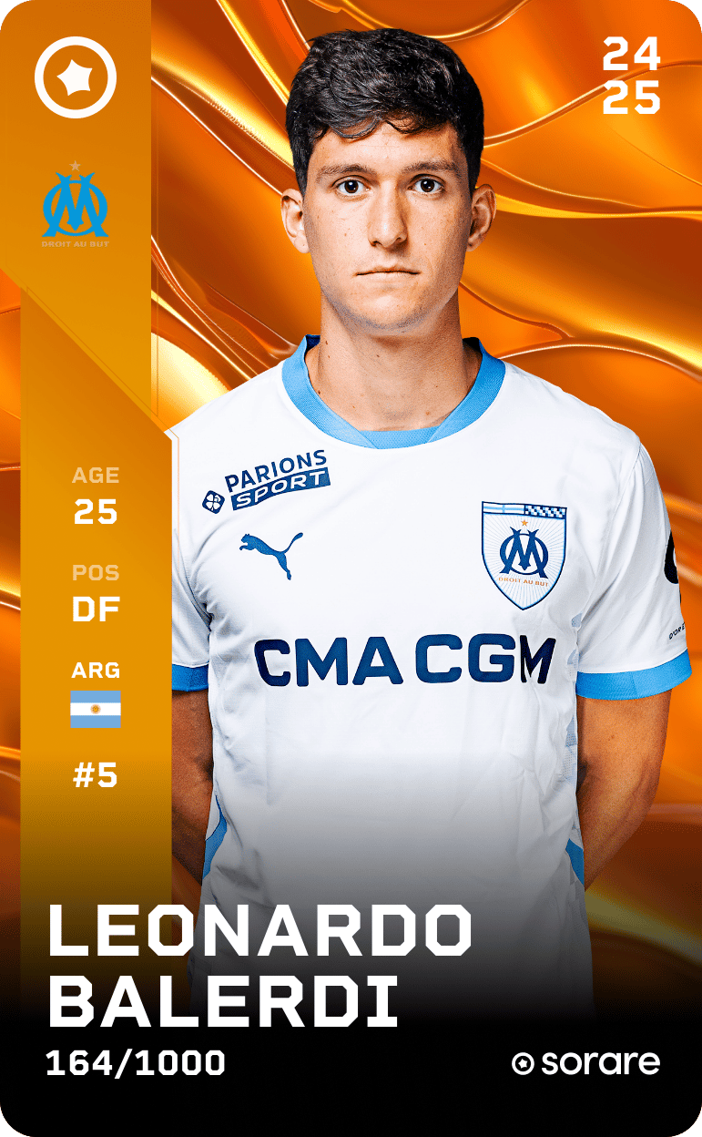 Leonardo Balerdi 2024-25 • Limited 164/1000