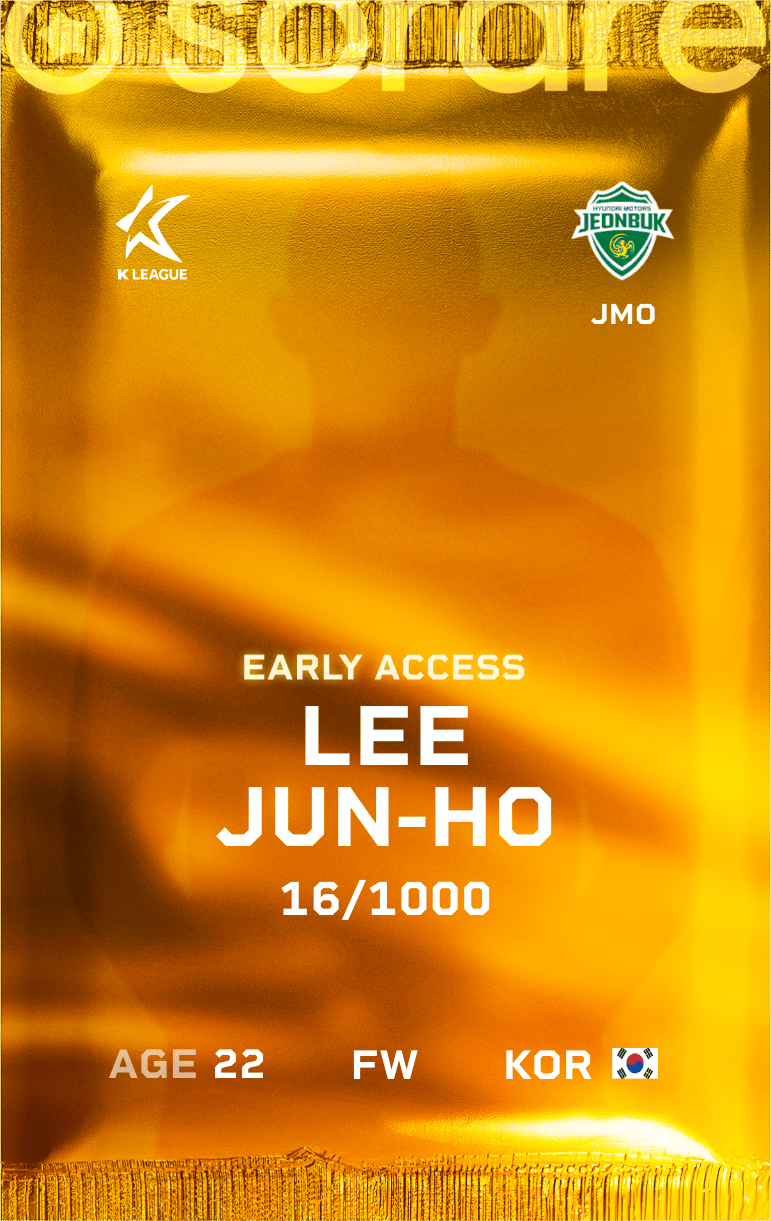 Lee Jun-Ho 2025-26 • Limited 16/1000