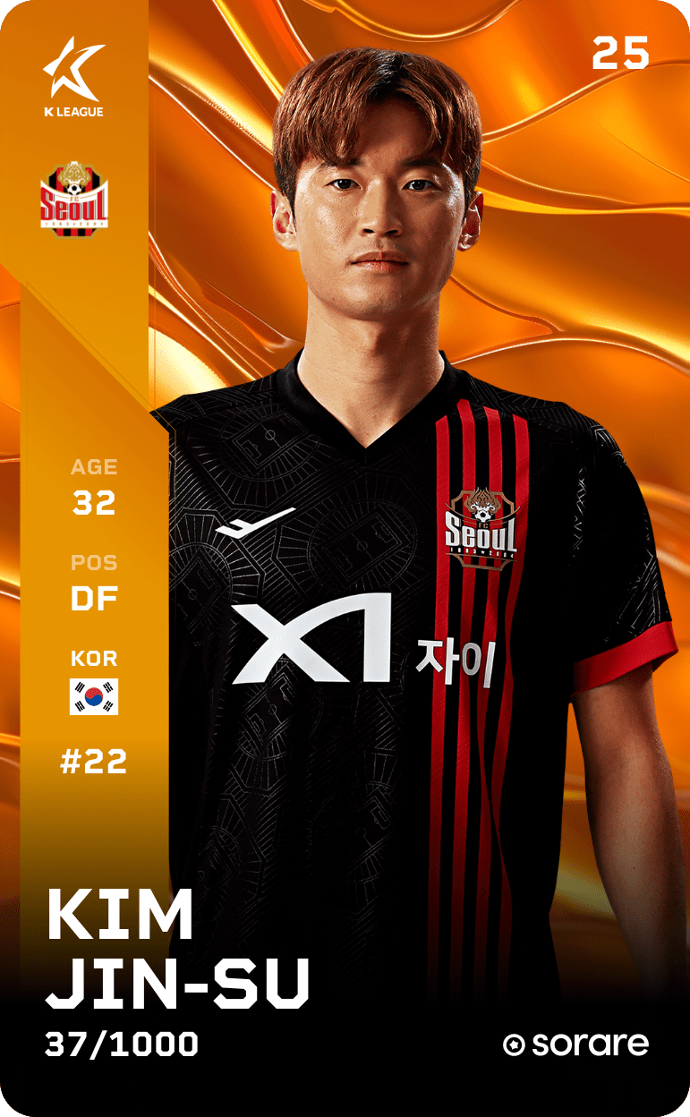 Kim Jin-Su 2025-26 • Limited 37/1000