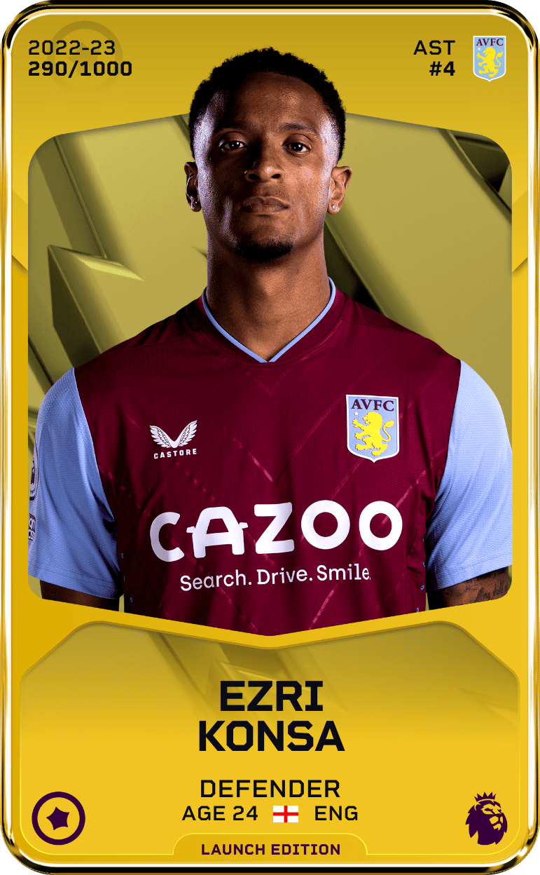 Ezri Konsa 2022-23 • Limited 290/1000