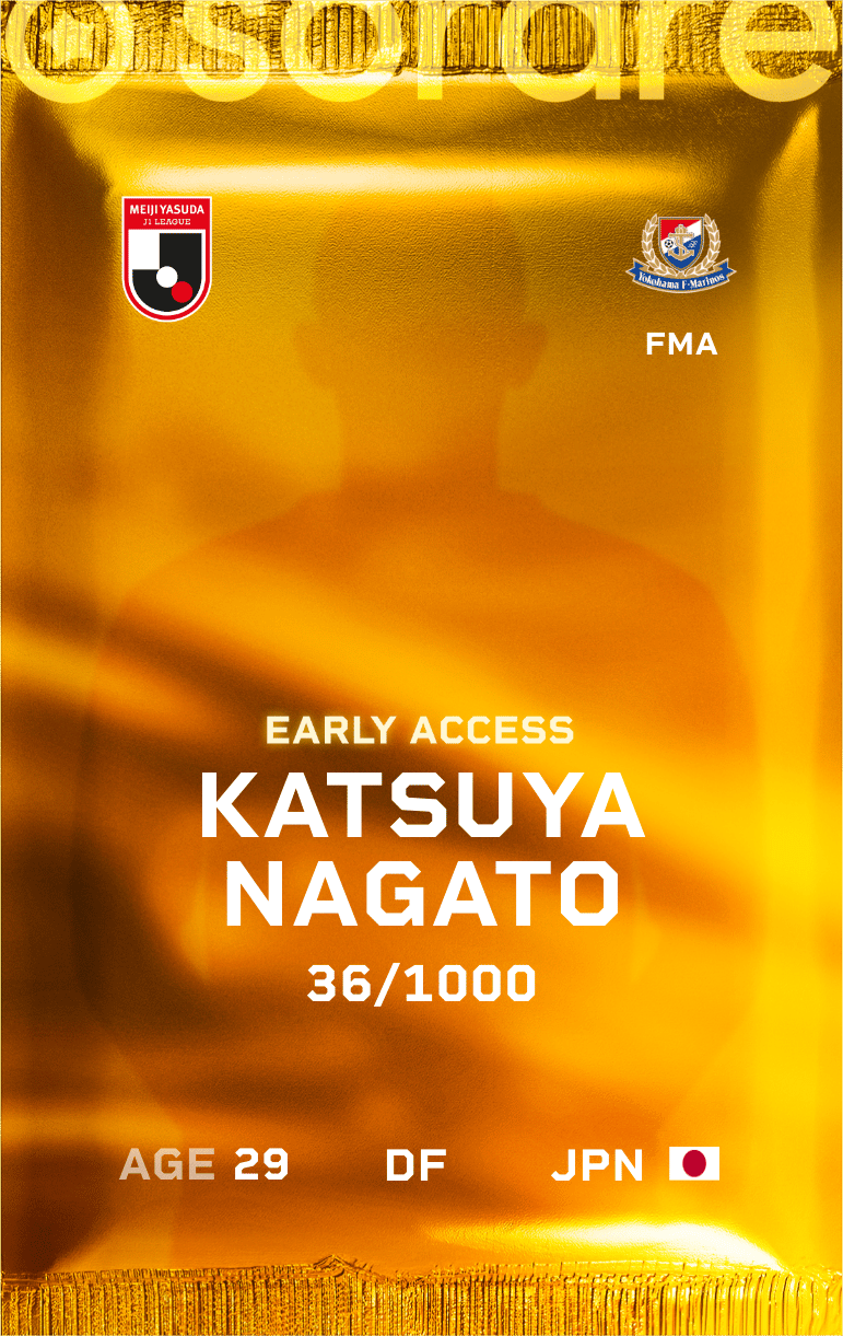 Katsuya Nagato 2025-26 • Limited 36/1000