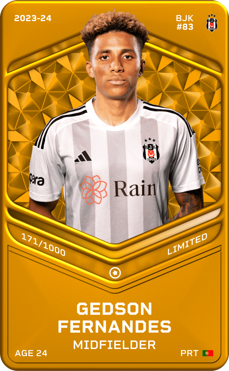 Gedson Fernandes 2023-24 • Limited 171/1000