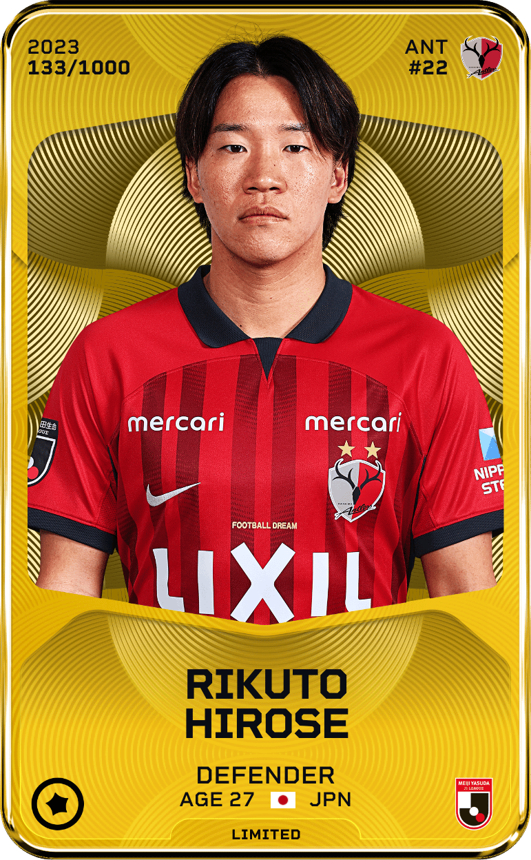 Rikuto Hirose 2023-24 • Limited 133/1000