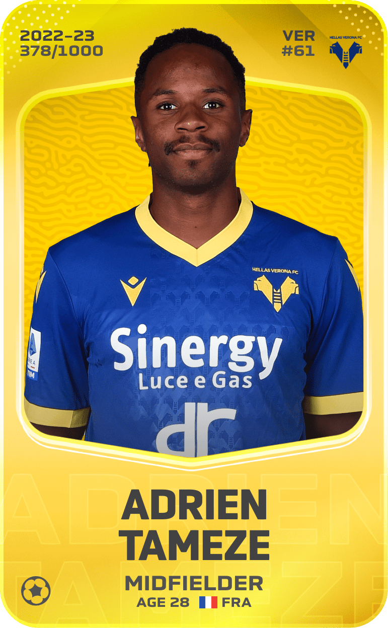 Adrien Tameze 2022-23 • Limited 378/1000
