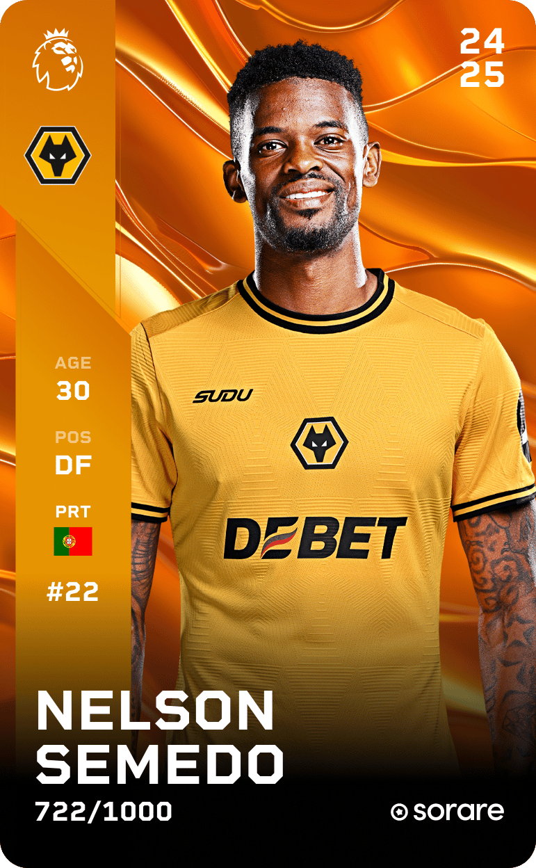 Nelson Semedo 2024-25 • Limited 722/1000