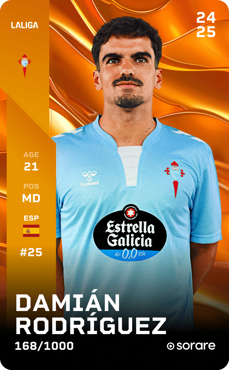Damián Rodríguez 2024-25 • Limited 168/1000