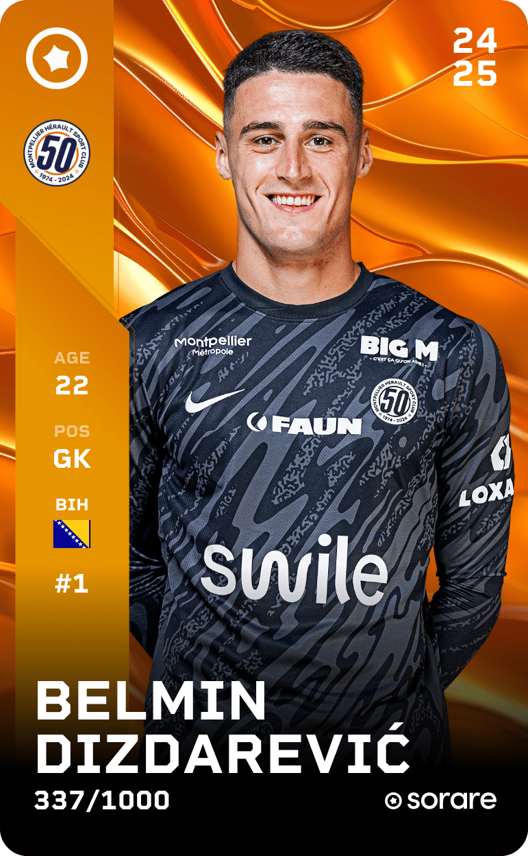 Belmin Dizdarević 2024-25 • Limited 337/1000