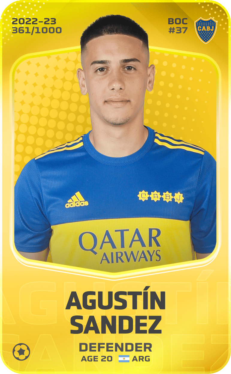 Agustín Sandez 2022-23 • Limited 361/1000