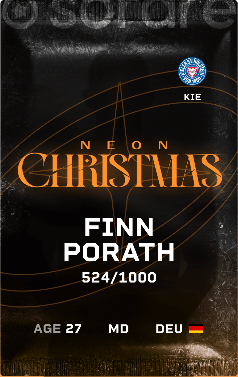 Finn Porath 2024-25 • Limited 524/1000