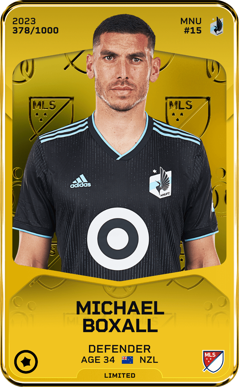 Michael Boxall 2023-24 • Limited 378/1000