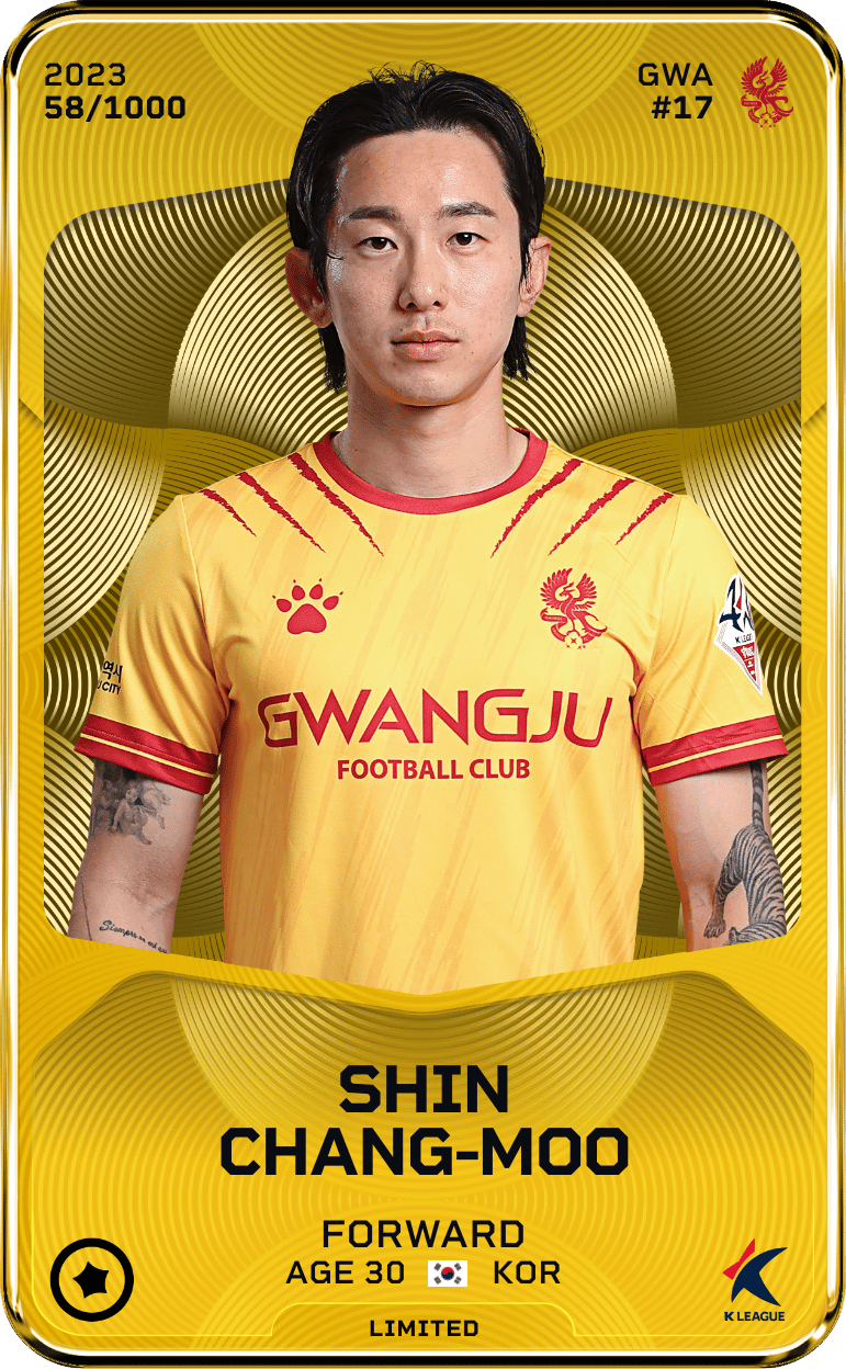 Shin Chang-Moo 2023-24 • Limited 58/1000