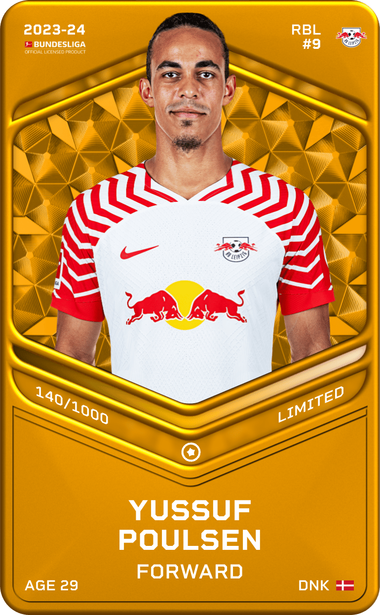 Yussuf Poulsen 2023-24 • Limited 140/1000