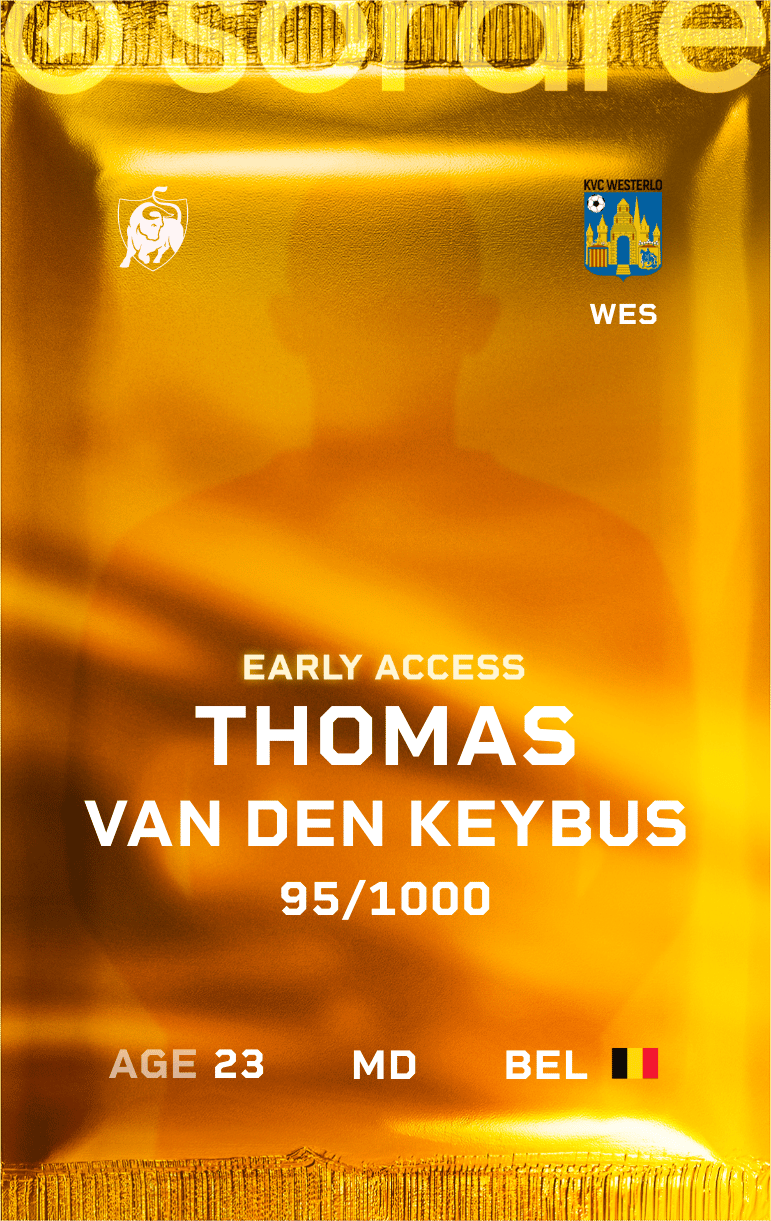 Thomas Van den Keybus 2024-25 • Limited 95/1000