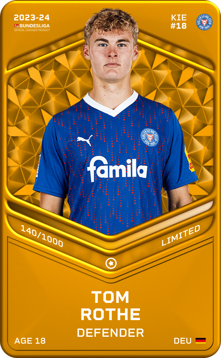 Tom Rothe 2023-24 • Limited 140/1000