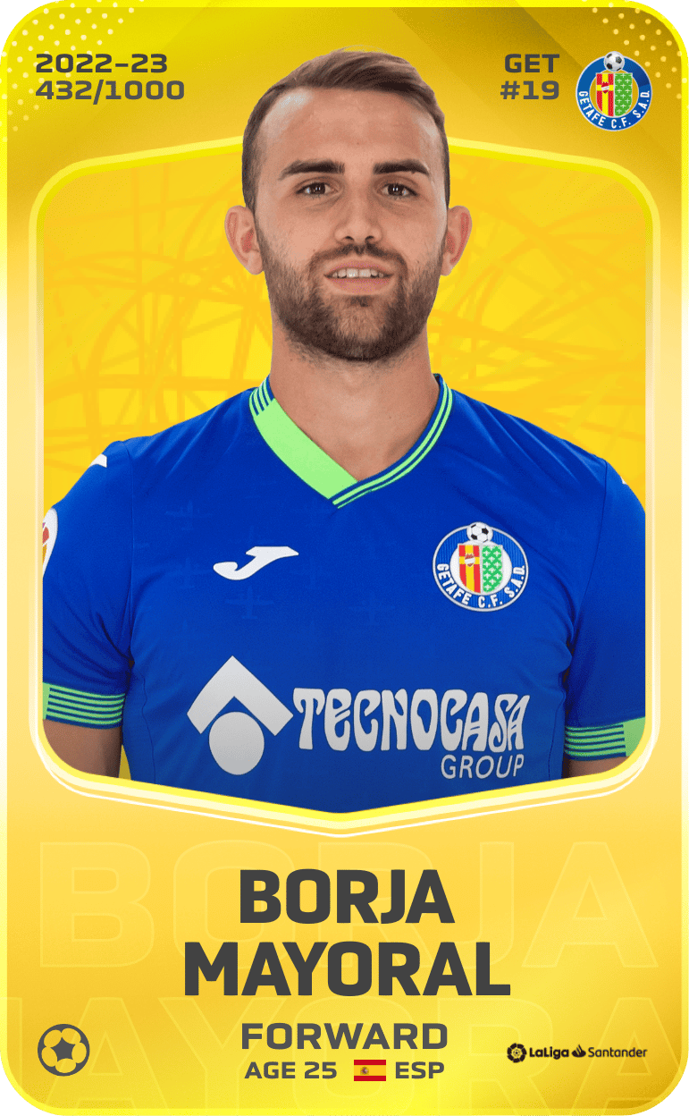 Borja Mayoral 2022-23 • Limited 432/1000