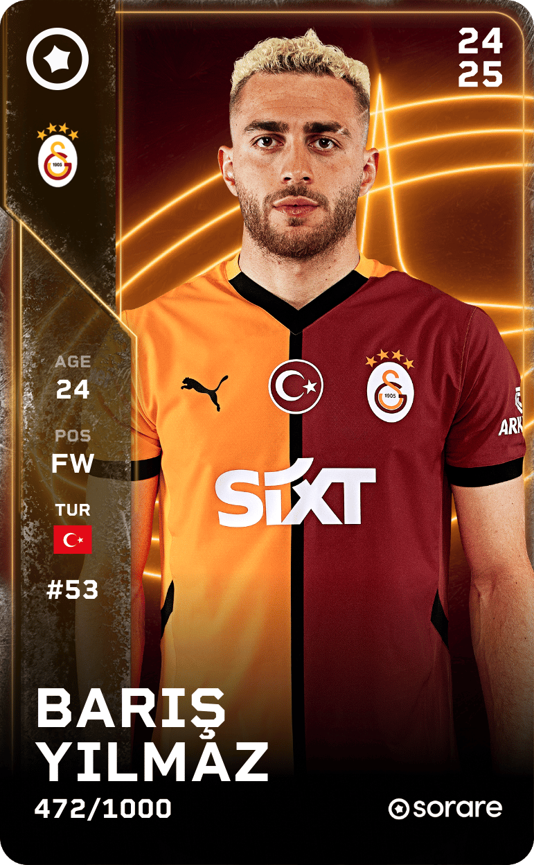 Barış Yılmaz 2024-25 • Limited 472/1000