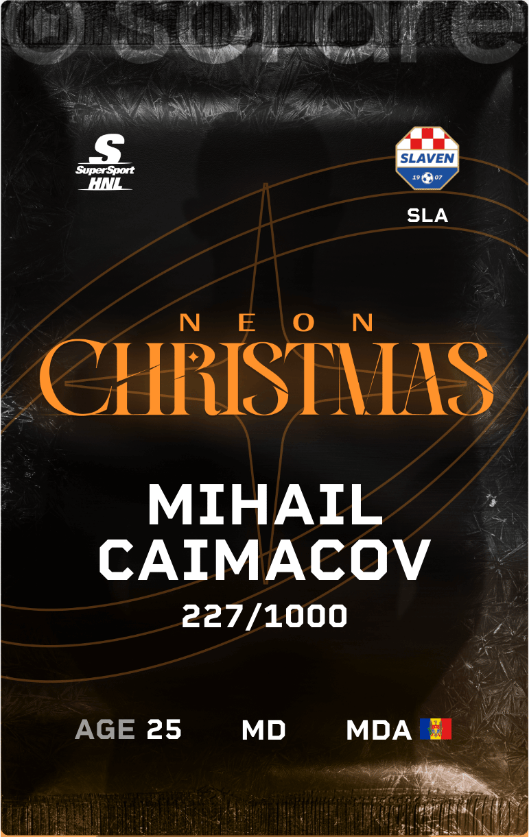 Mihail Caimacov 2024-25 • Limited 227/1000