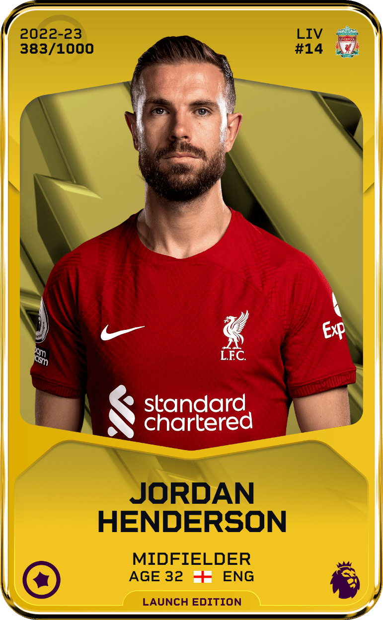 Jordan Henderson 2022-23 • Limited 383/1000