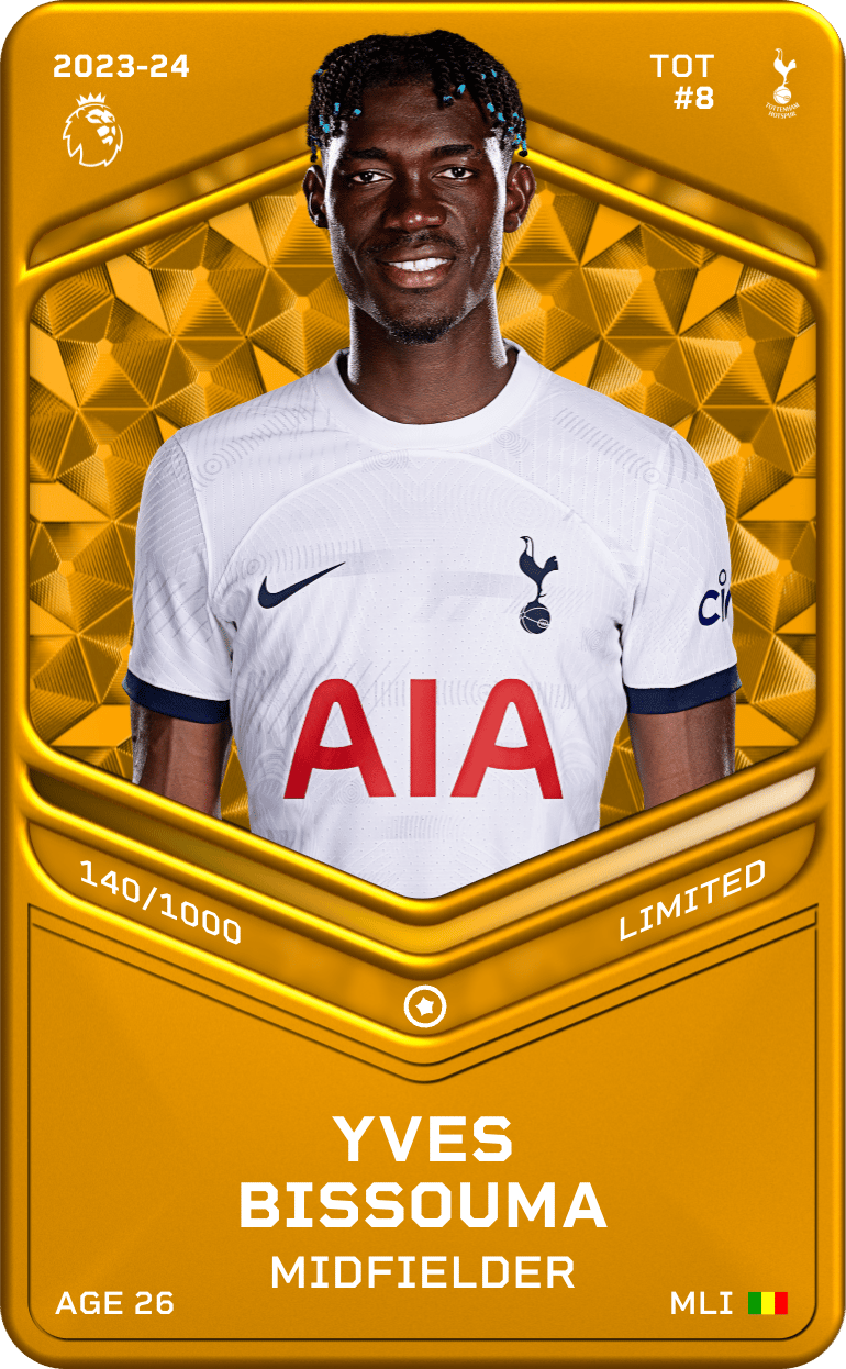 Yves Bissouma 2023-24 • Limited 140/1000
