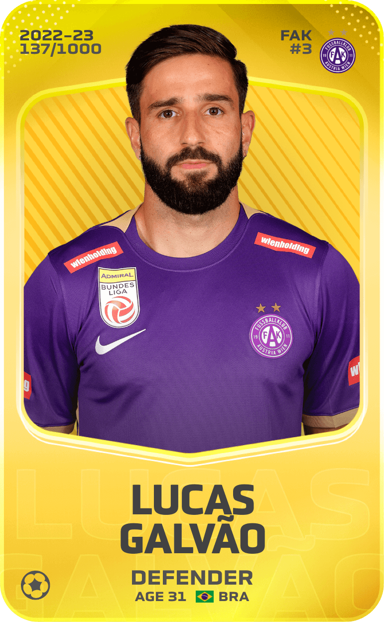 Lucas Galvão 2022-23 • Limited 137/1000