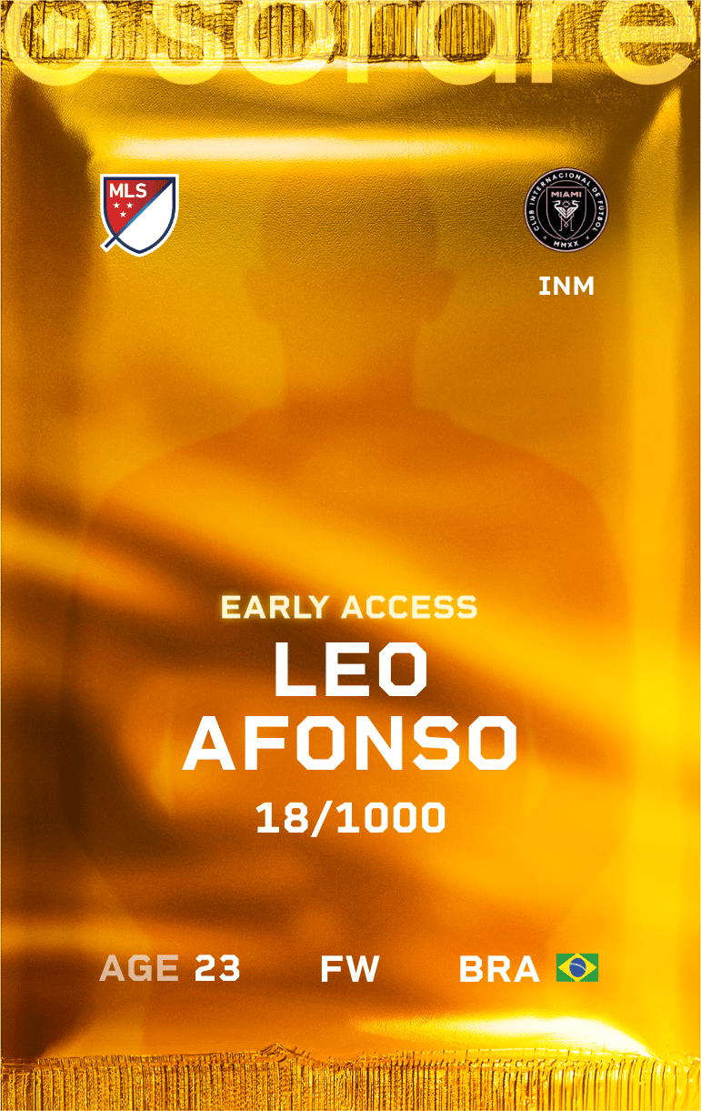 Leo Afonso 2025-26 • Limited 18/1000