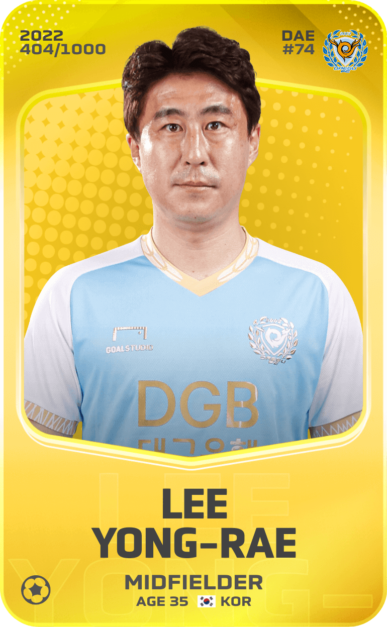 Lee Yong-Rae 2022-23 • Limited 404/1000