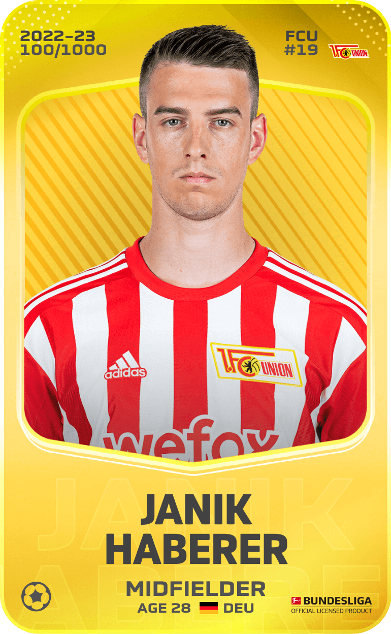 Janik Haberer 2022-23 • Limited 100/1000