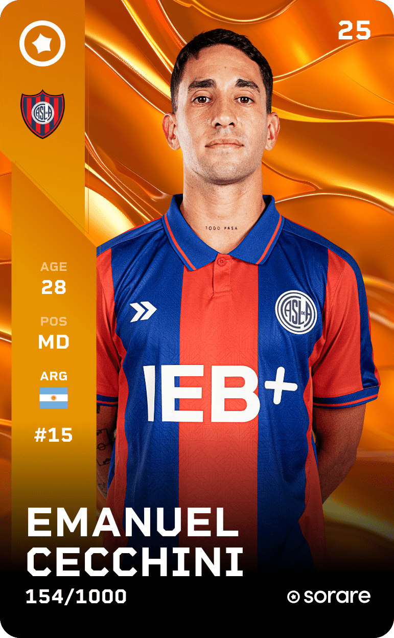 Emanuel Cecchini 2025-26 • Limited 154/1000