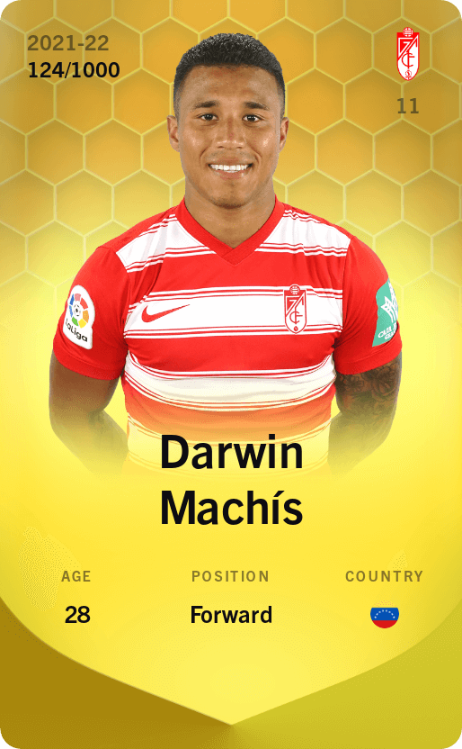 Darwin Machís 2021-22 • Limited 124/1000