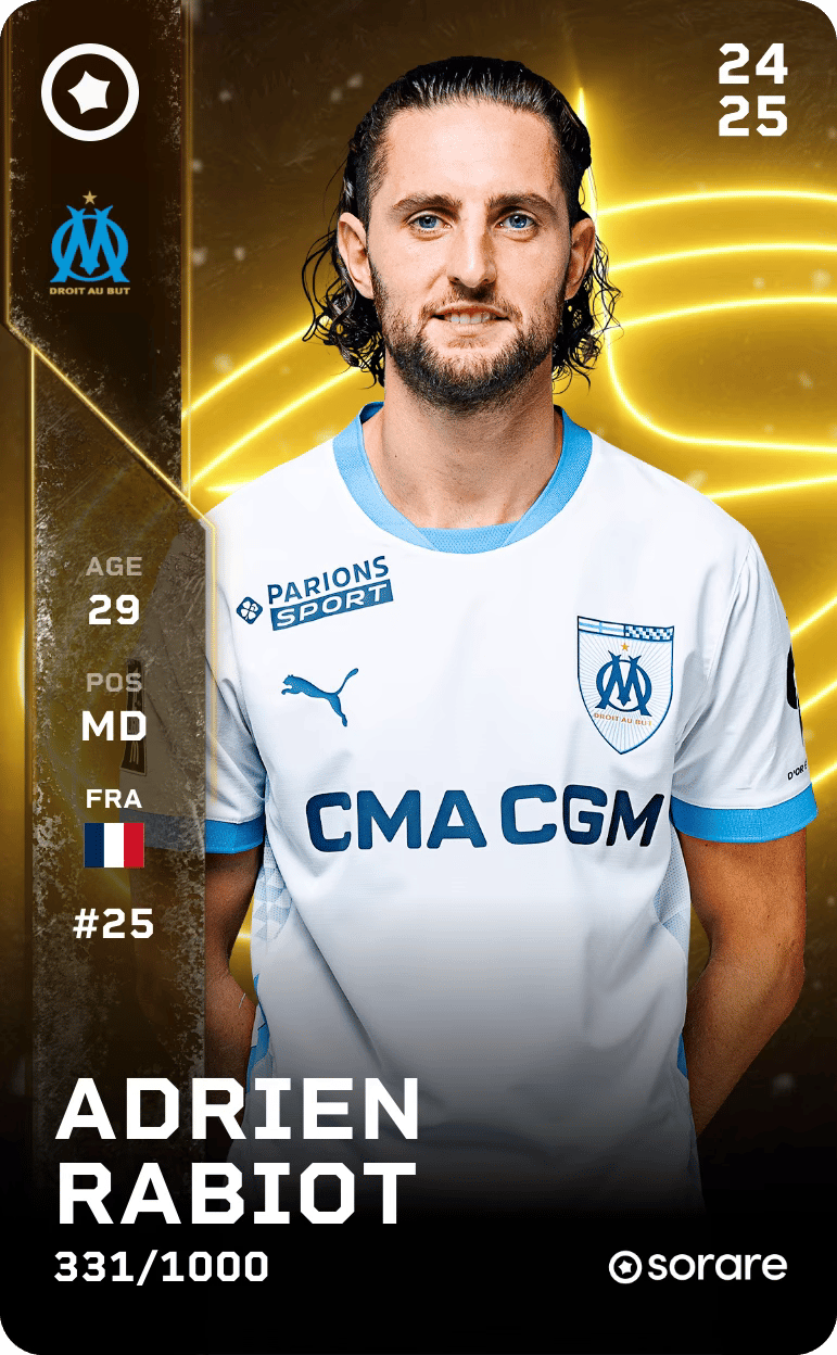 Adrien Rabiot 2024-25 • Limited 331/1000