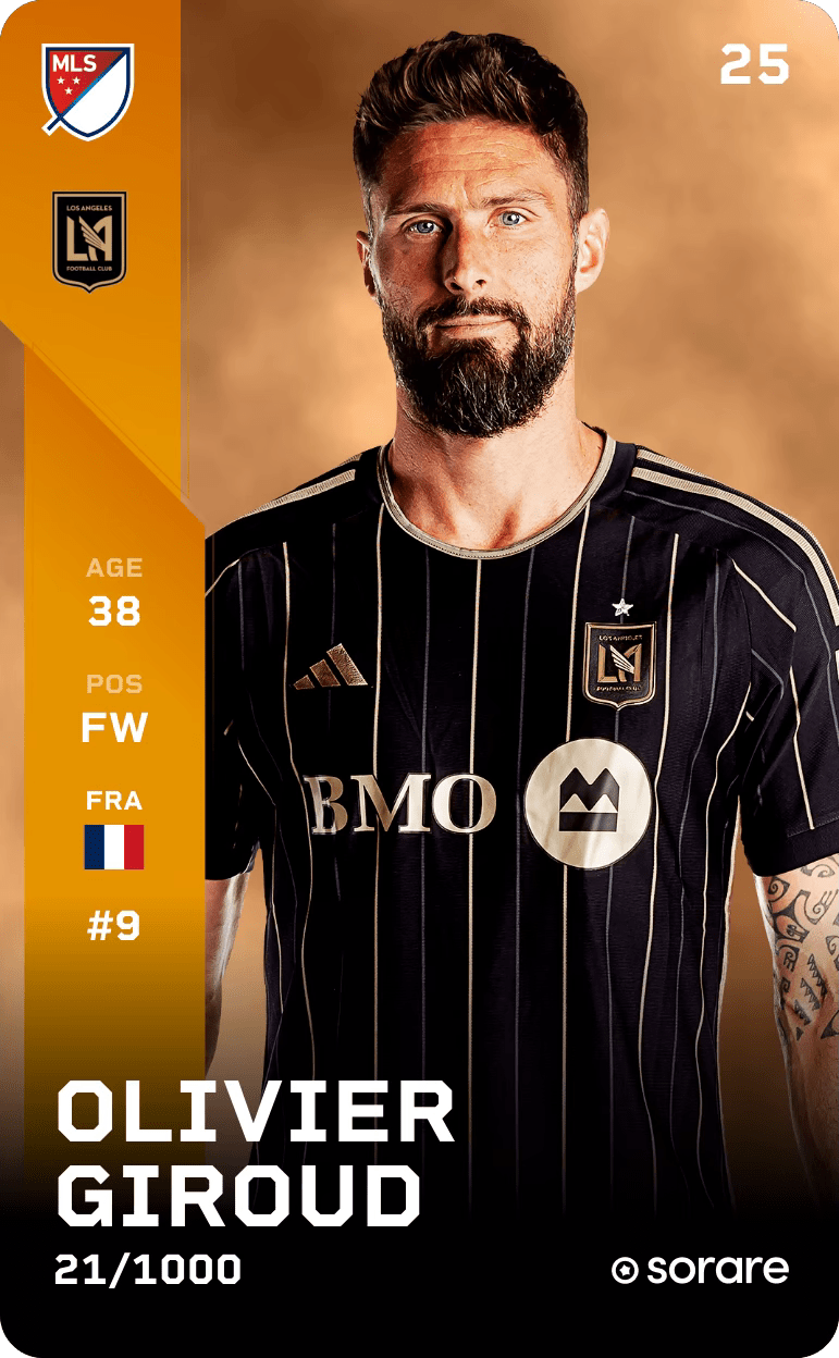 Olivier Giroud 2025-26 • Limited 21/1000