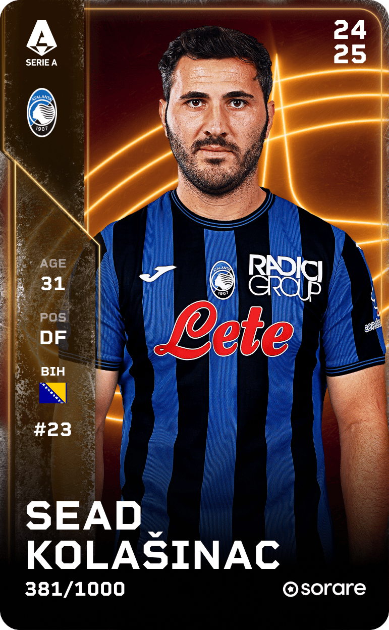 Sead Kolašinac 2024-25 • Limited 381/1000